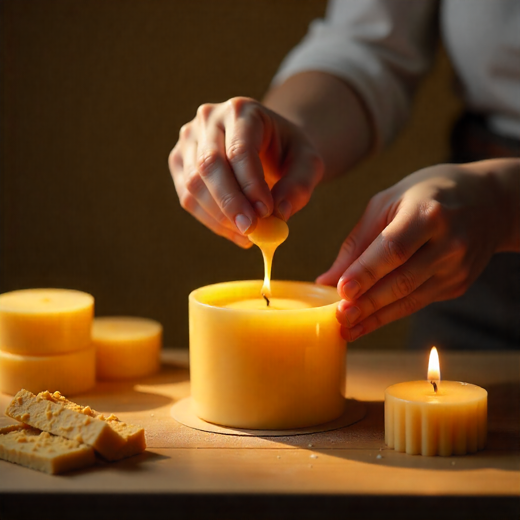 Kaarsen maken workshop